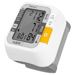휴비딕 비피첵 손목형 자동 전자 혈압계, HBP-550, 1개