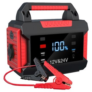 더존 트럭 화물차 보조배터리 파워뱅크 점프스타터 12V/24V 겸용, 32000mAh, 1개