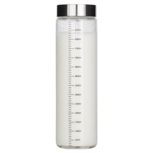 미르코리아 눈금 내열유리병, 700ml, 1개
