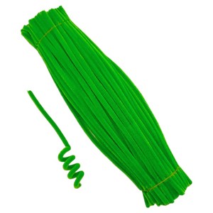 미소로운 모루 철사 6mm x 30cm 100p, 카키딥그린, 1개