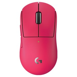 로지텍 게이밍 무선 마우스, PRO X SUPERLIGHT 2c, 핑크
