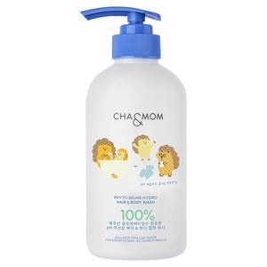 차앤맘 피토세린 하이드로 헤어 앤 바디 대용량 워시, 500ml, 1개