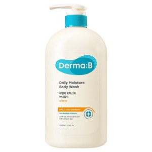 더마비 데일리 모이스처 바디 워시 쥬시만다린, 1L, 1개