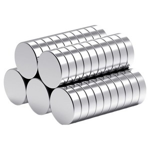 투데이리빙 초강력 네오디움 마그네틱 원형 자석 지름 10mm x 두께 3mm R99948S, 실버, 50개
