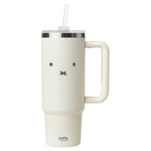 보프렌즈 미피 대용량 스텐 텀블러, 화이트, 1개, 887ml