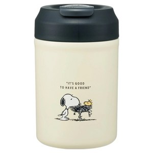 스케이터 STEM4 머그형 스텐보틀, 스누피, 1개, 380ml