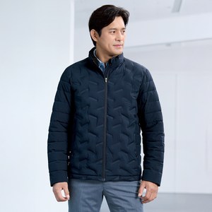 지벤 남녀공용 경량 다운 작업복 패딩 점퍼 ZB-J1957, NAVY, 1개