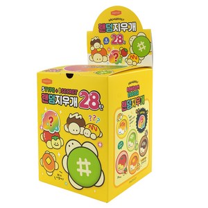핑크풋 28탄 랜덤지우개, 랜덤발송, 60개