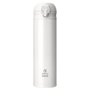 캐리보틀 이지보틀 보온 텀블러, 1개, 480ml, 화이트