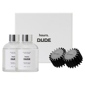 벤딕트 아워스 실내 퍼퓸 규조토 디퓨저, 2개, 150ml, DUDE