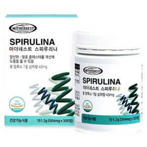 마더네스트 호주산 스피루리나 151.2g, 300정, 1개
