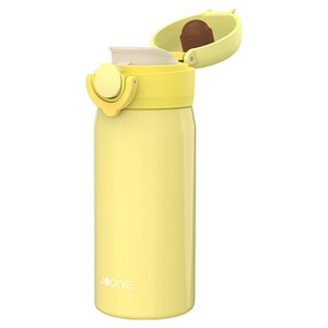 주니 원터치 싱글 텀블러, 레몬, 1개, 350ml