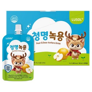 루솔 청명 녹용 20포, 2L, 1개