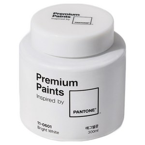 노루페인트 PANTONE 에그쉘광 페인트 11-0601, 브라이트 화이트, 300ml, 1개