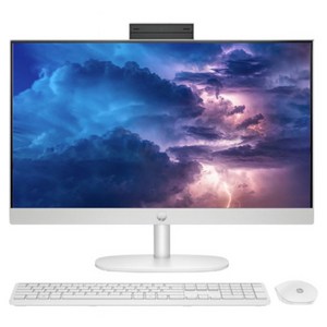HP 2025 올인원 27 코어Ultra5 인텔 14세대, 27-cr2001kr, WIN11 Home, 512GB, 16GB, 셀 화이트