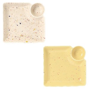 베로나 루체 만두접시 2종 세트, IVORY, YELLOW, 1세트