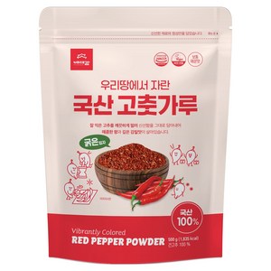 배대감 국산 고춧가루 굵은입자, 1개, 500g