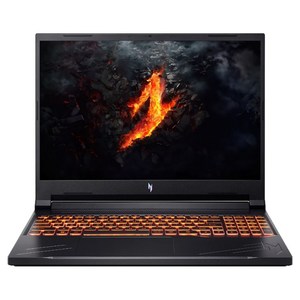 에이서 2025 니트로 V 16S AI 라이젠7 라이젠 200 시리즈 지포스 RTX 5060, 블랙, 512GB, 16GB, Free DOS, ANV16S-41-R7TF