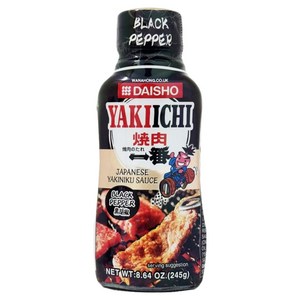 다이쇼 야키이치 야키니쿠 블랙페퍼 소스, 245g, 1개
