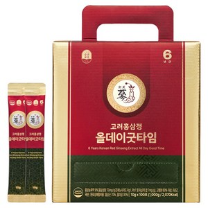 풍년보감 6년근 고려홍삼정 올데이굿타임 스틱 100p, 100회분, 1kg, 1개