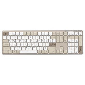 프리플로우 풀메탈 바디 초슬림 펜타그래프 키보드, 치즈냥, Archon UX Flat Max, 제조사축