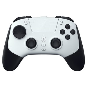 레이저 Raiju V3 Pro for PlayStation PS5/PC 겸용 무선 컨트롤러, 화이트, 1개