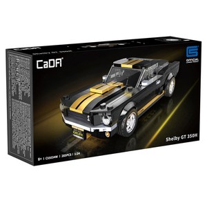 카다 바니랜드 스피드레이싱 쉘비 GT350H C55034W, 1개, 혼합색상