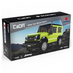 카다 바니랜드 스피드레이싱 스즈키 짐니 C55023W, 1개, 혼합색상