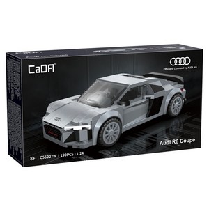카다 스피드레이싱 아우디 R8쿠페 미니카 C55027W, 혼합색상, 1개