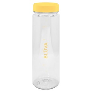 블루바 눈금표시 트라이탄 파스텔 휴대용 보틀, 1개, 500ml, 옐로우