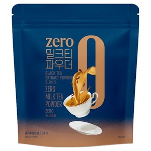 네이쳐티 zero 밀크티 파우더, 500g, 1개, 1개입