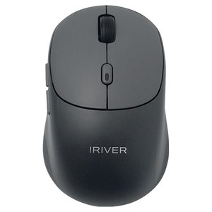 아이리버 항균 멀티페어링 6버튼 무소음 무선 마우스, Black, MVM3