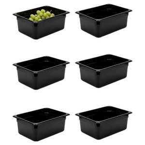 리빙메이트 국산 PC 업소용 블랙 밧드 1/2, 6개, 8.5L(6P)