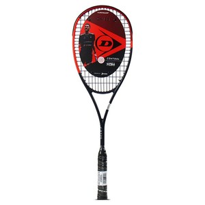 던롭 CX 125 스쿼시 라켓, 1개, 레드 + 블랙