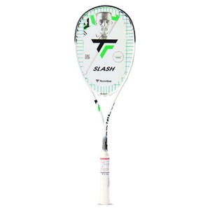테크니화이버 슬래시 120 컨트롤 스쿼시 라켓, 1개, 화이트 + 그린 + 블랙, SLASH 120 CONTROL / 12SLA120C5