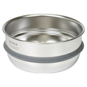 키친아트 스텐304 무연마제 실리콘링 스티머, 1개, 18cm