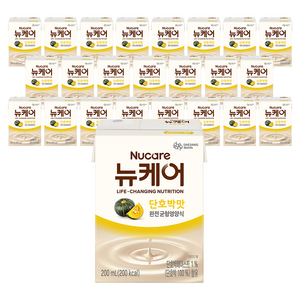 뉴케어 완전 균형영양식 단호박맛, 200ml, 24개