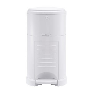 매직캔 옵셋 기저귀 휴지통, 화이트, 25L