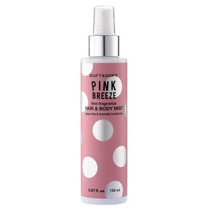 더프트앤도프트 파인프라그란스 헤어앤바디미스트 핑크브리즈, 150ml, 1개