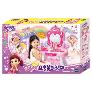 토이트론 달님이 멜로디 요술봉 화장대, 분홍 + 보라, 1개