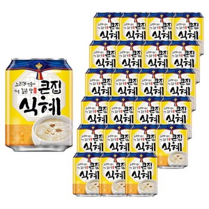 해태htb 큰집 식혜, 238ml, 24개