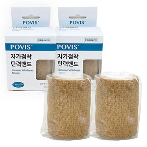 POVIS 자가점착 탄력밴드, 1개입, 2개