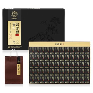 천지인 침향환 골드 60p + 쇼핑백, 225g, 1개