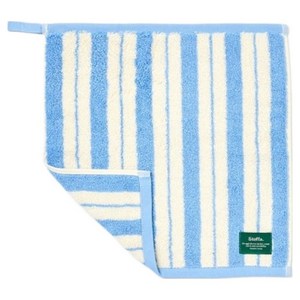 모던하우스 STF 더블 스트라이프 핸드타월 65g 34 x 34 cm, 1개, 스카이