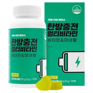니몸내몸 한방충전 멀티비타민 젤리 210g, 70정, 1개
