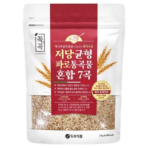 두보식품 씻어나온 저당균형 파로통곡물 혼합 7곡, 2kg, 1개 골드박스 특가