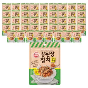 오뚜기 간단한끼 강된장 참치 파우치, 95g, 45개