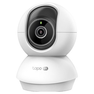 티피링크 4K 8백만 화소 실내용 회전형 AI 홈 보안 Wi-Fi 카메라, 1개, Tapo C250 골드박스 특가