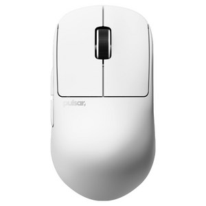 펄사 X2H CrazyLight Medium 무선 마우스, 우유니 화이트, PX2HCL201