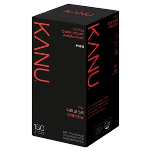 카누 다크 로스트 아메리카노 원두커피스틱, 900mg, 150개입, 1개